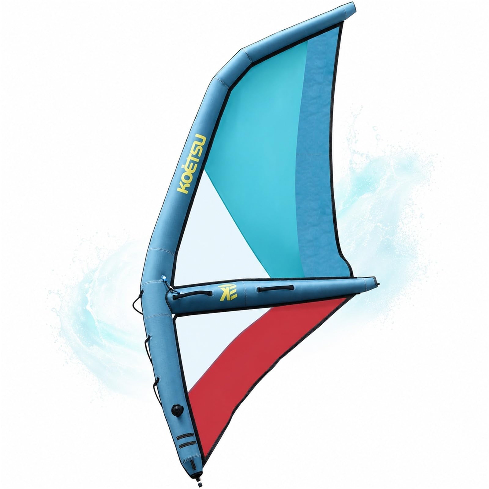 Aufblasbares Paddle-Board-Segel, aufblasbares Kitesurf-Segel | Handflügel, mit um 360° drehbarer Basis, Oxford-Stoff-PVC for Kitesurfen.