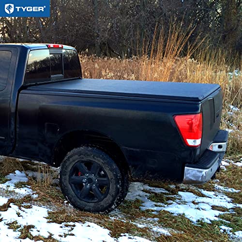 Tyger Auto T3 Soft Tri-Fold Truck Bed Tonneau Cover Compatible With 2004-2015 Nissan Titan Without Titan Box | Fleetside 6.5' Bed (78") | Tg-Bc3N1027 #TOP2