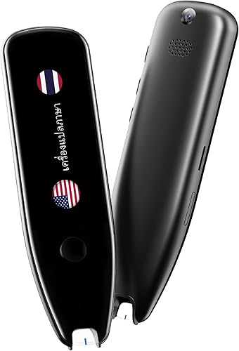 POCHY Traductor Pen Diccionario Texto a Voz Dispositivo de Traductor de Lenguaje en Tiempo Real Escaneo Traducción de Lectura Traductor de Voz