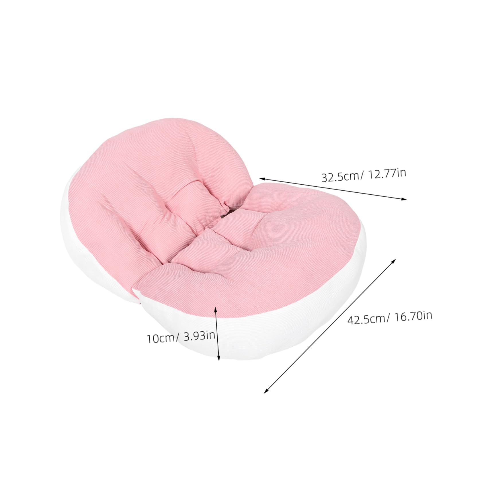ERINGOGO U Shaped Maternity Pillow for Pregnant Women Belly Support for Pregnancy Pillow Wedge Back Pain Relief