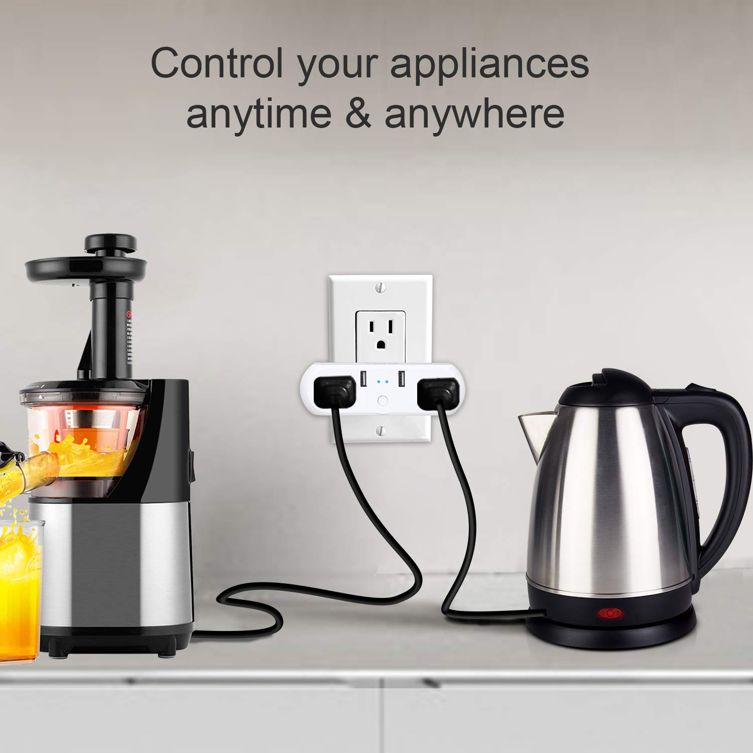 XODO WP3 Smart WiFi Plug - Wireless Remote Control by App Compatible with Alexa and Google Home Assistant — view 7