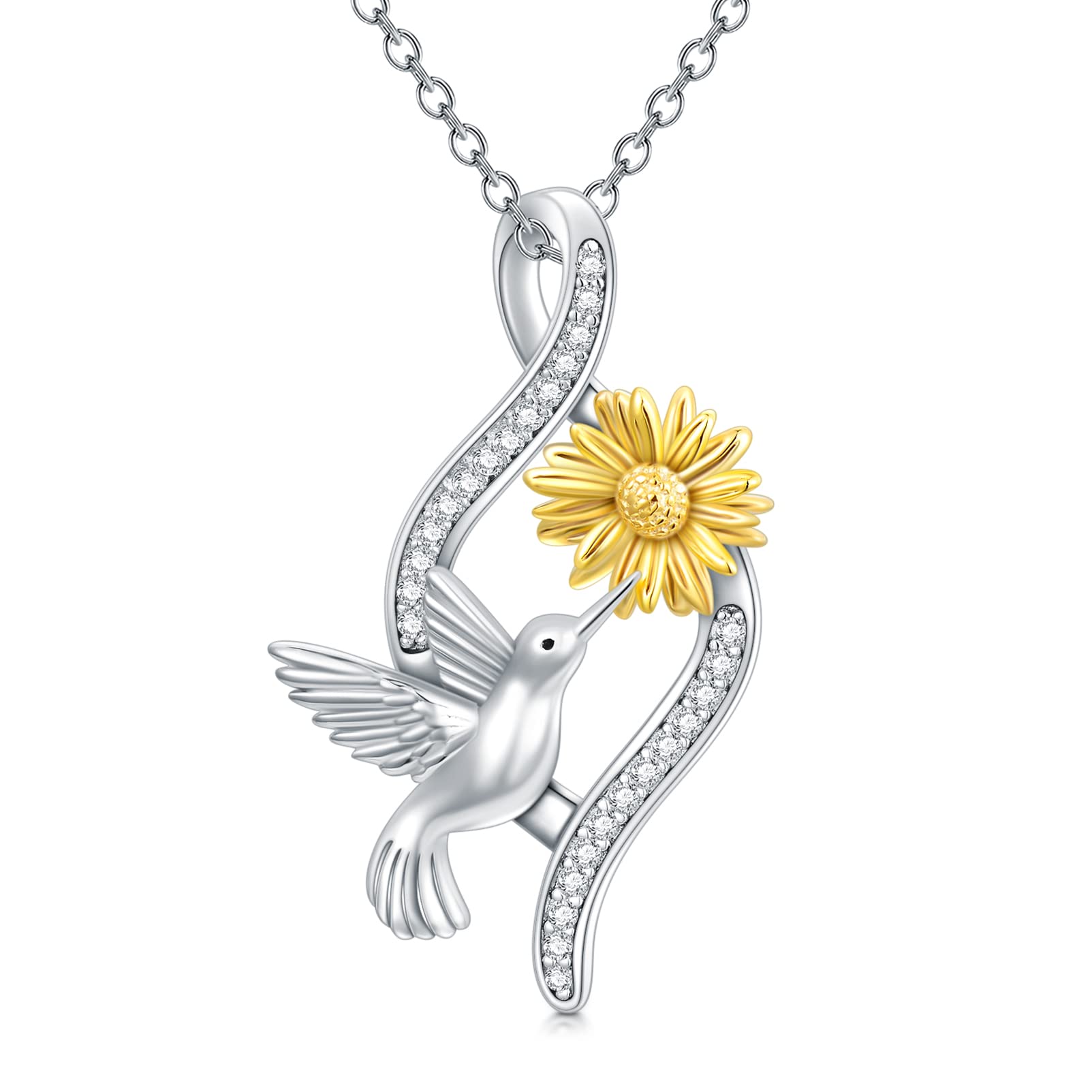 MEIDERBO 925 Sterling Silver Animal Necklace Cute Animal Jewelry Gifts for Women Mother Sister Friends