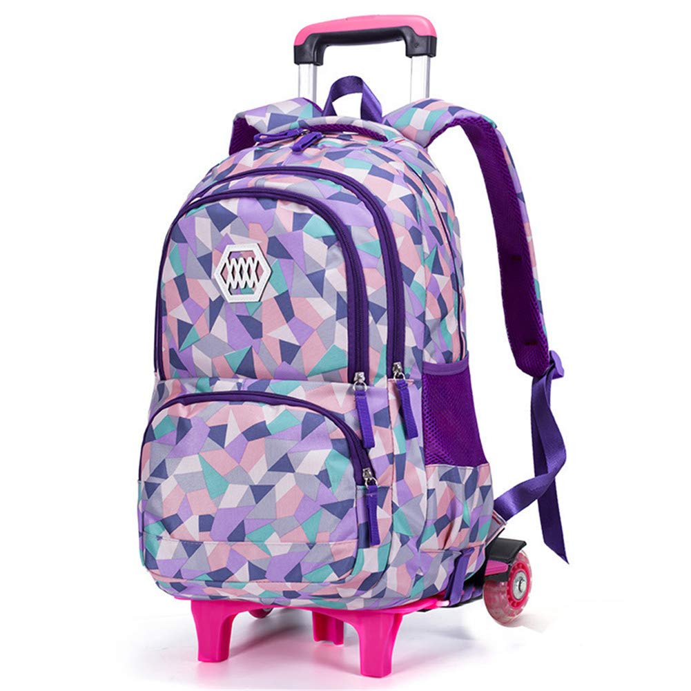 Buy ArmbqKids Rolling Backpack for Girls with Wheels for Elementary