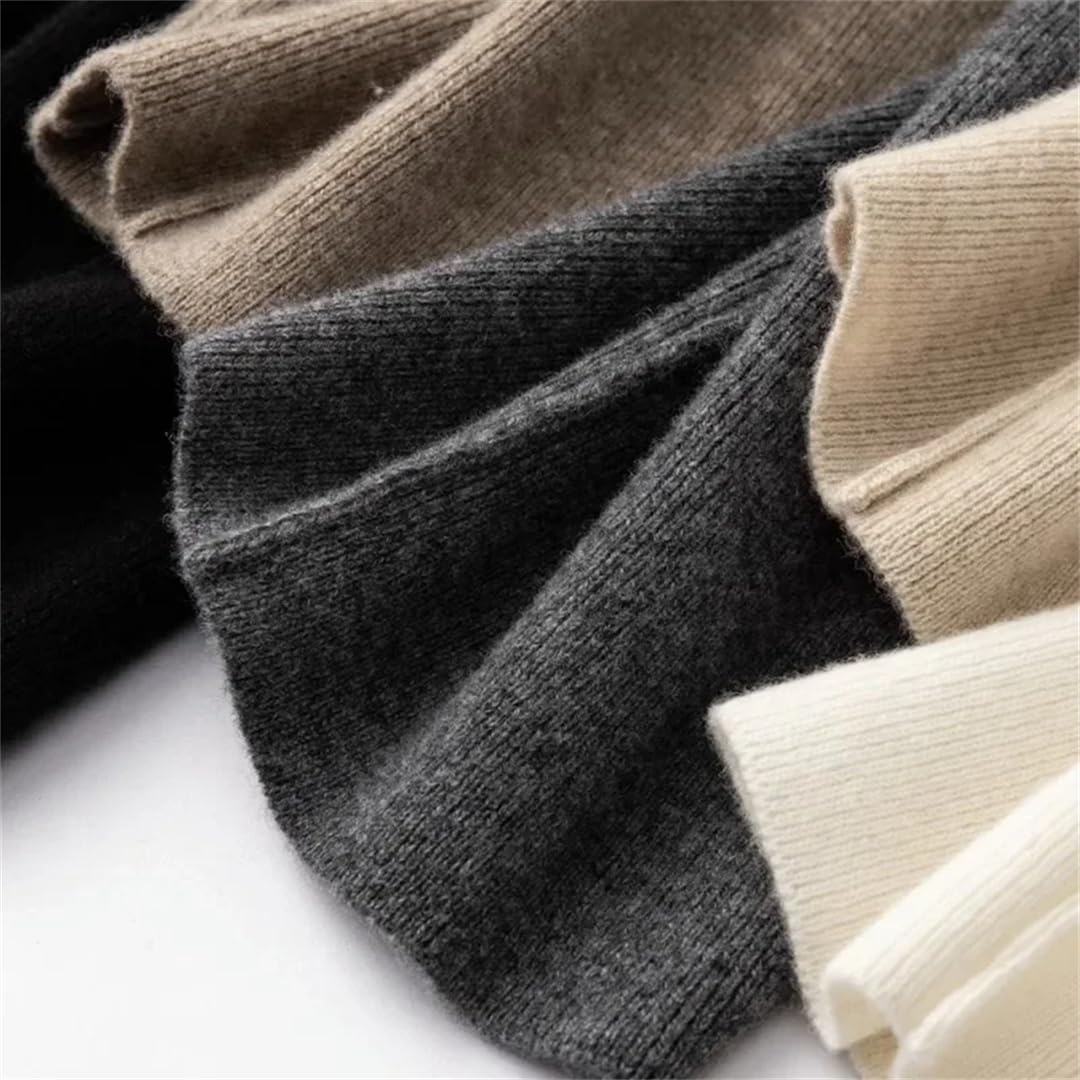 Pantaloni da donna a vita alta con coulisse casual lavorati a maglia harem pantaloni casual tinta unita caldi pantaloni della tuta