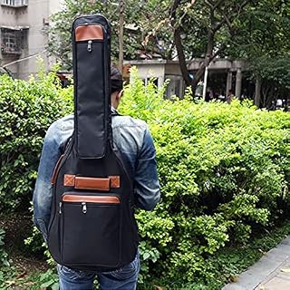 41inch Guitare Sac Guitare Acoustique Case 10 Mm Epaisseur Rembourrage Guitare Acoustique Sac À Dos avec 4 Poches - Les Beatles, Paul McCartney, John Lennon, RIngo Starr, George Harrison 41inch Guitare Sac Guitare Acoustique Case 10 Mm Epaisseur Rembourrage Guitare Acoustique Sac À Dos avec 4 Poches – Image 3