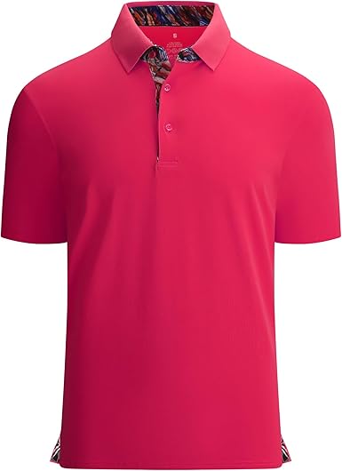 Alex Vando Mens Polo Shirts Short Sleeve Regular Fit Fashion Designed Shirt