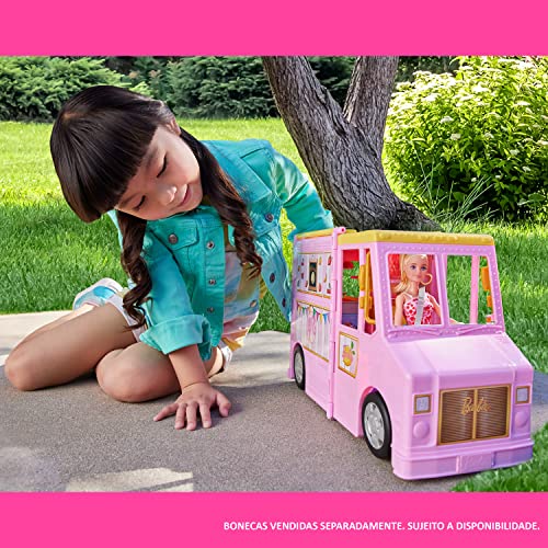 Barbie Profissões Veículo de Brinquedo Caminhão de Limonada para crianças a partir de 3 anos