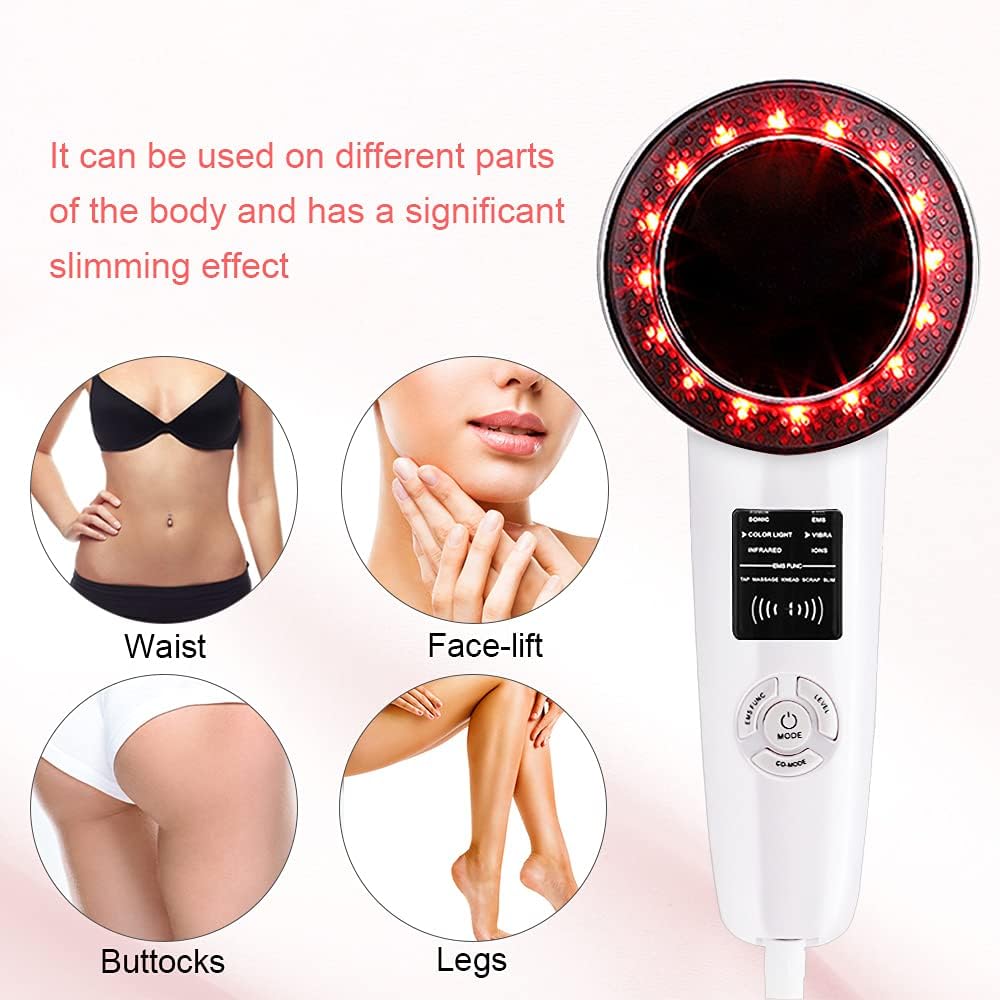 Face Massage Device,-6-in-1Face Tightening&Lifting Machine Remover Wrinkle Massager ,Beauty Skincare Machine for Men & Women : Beauty & Personal Care