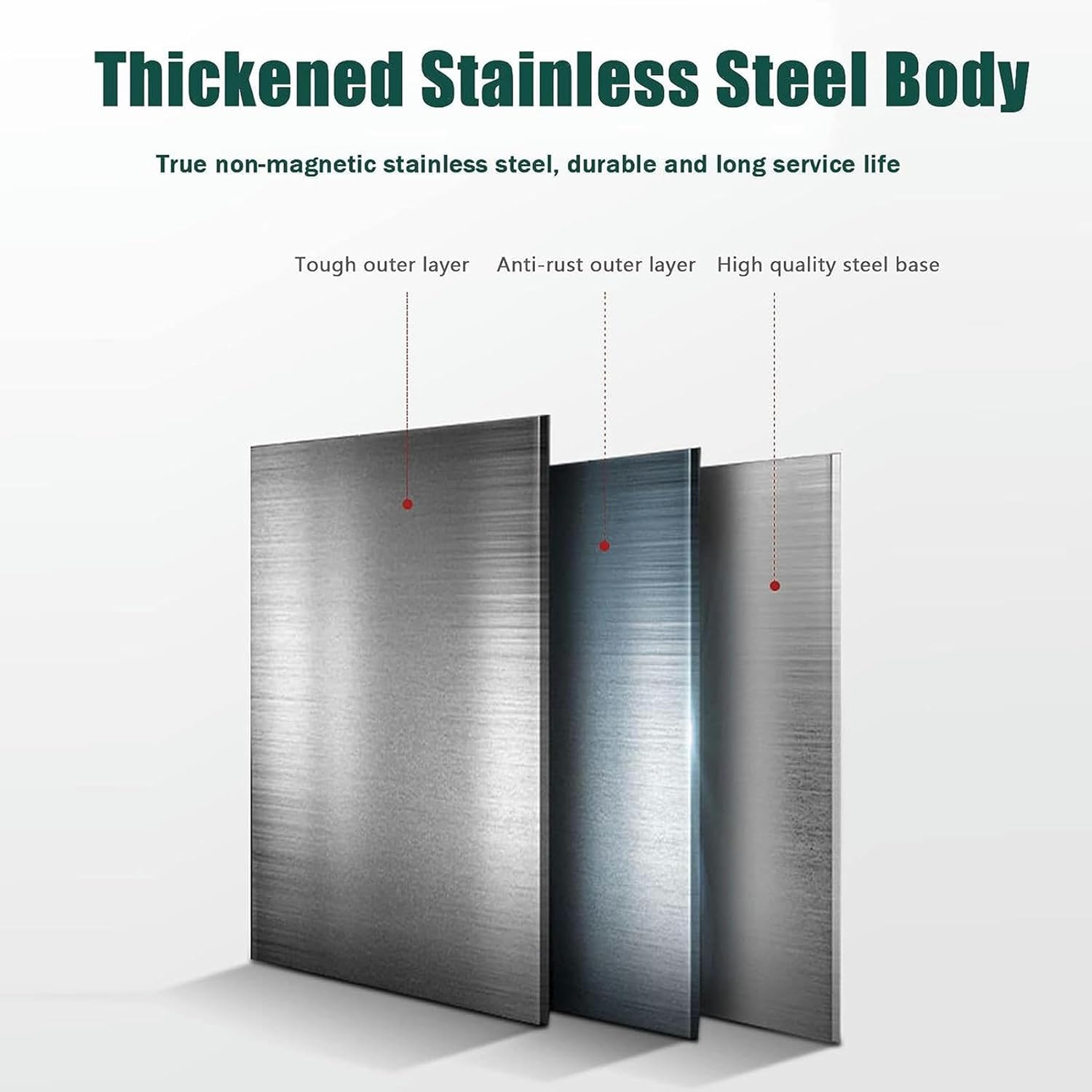 Commercial Electric Griddle Stainless Steel Full Flat Hotplate BBQ 55cm Large Hotplate, BBQ Grill Barbecue Bacon Egg Fryer, Nonstick Countertop Hot Plate, 8mm Cooking Surface Thick, 3000W