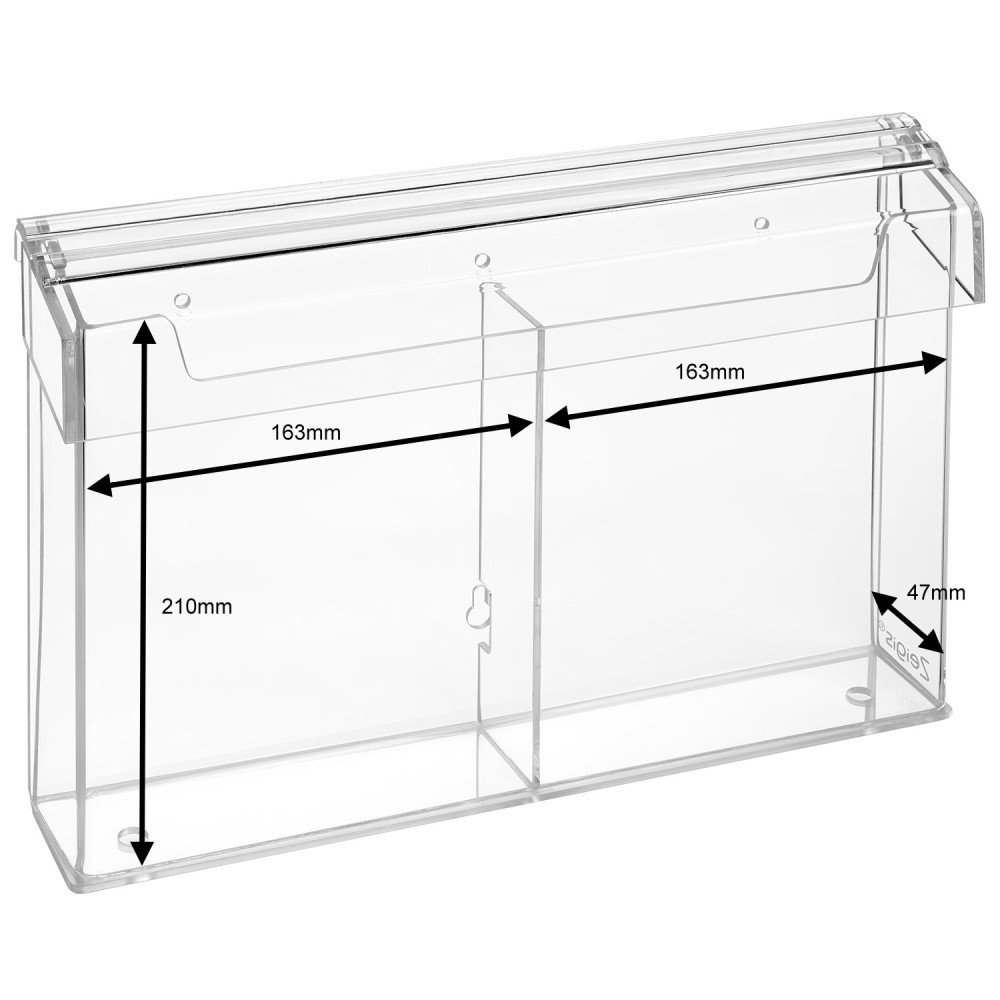 Folderhouder voor Buiten - Waterdicht & Weerbestendig Folderhouder voor Buiten - Waterdicht & Weerbestendig