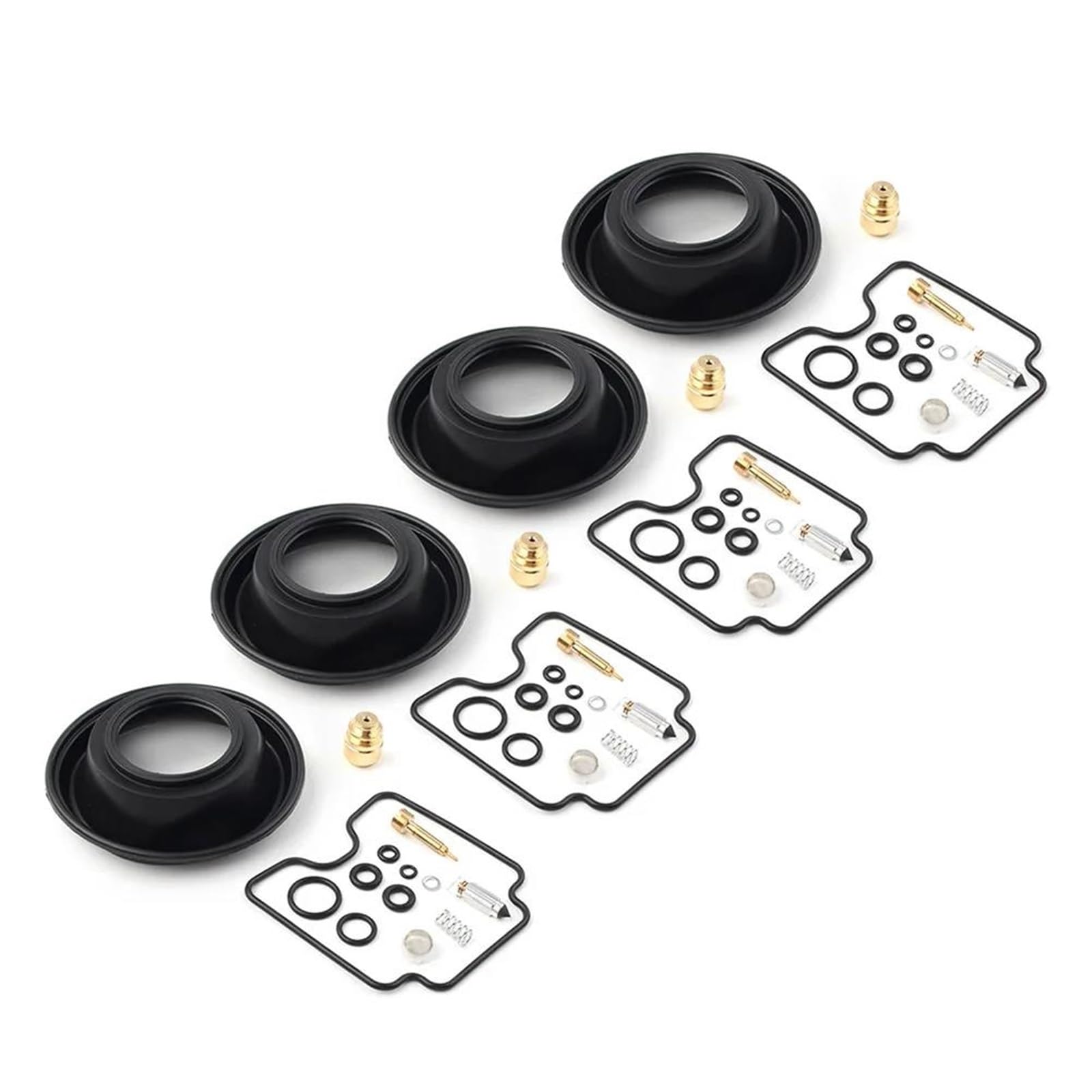 Kit de reconstruction de carburateur moto GSF1200S diaphragme piston et joint cuve 4 ensembles