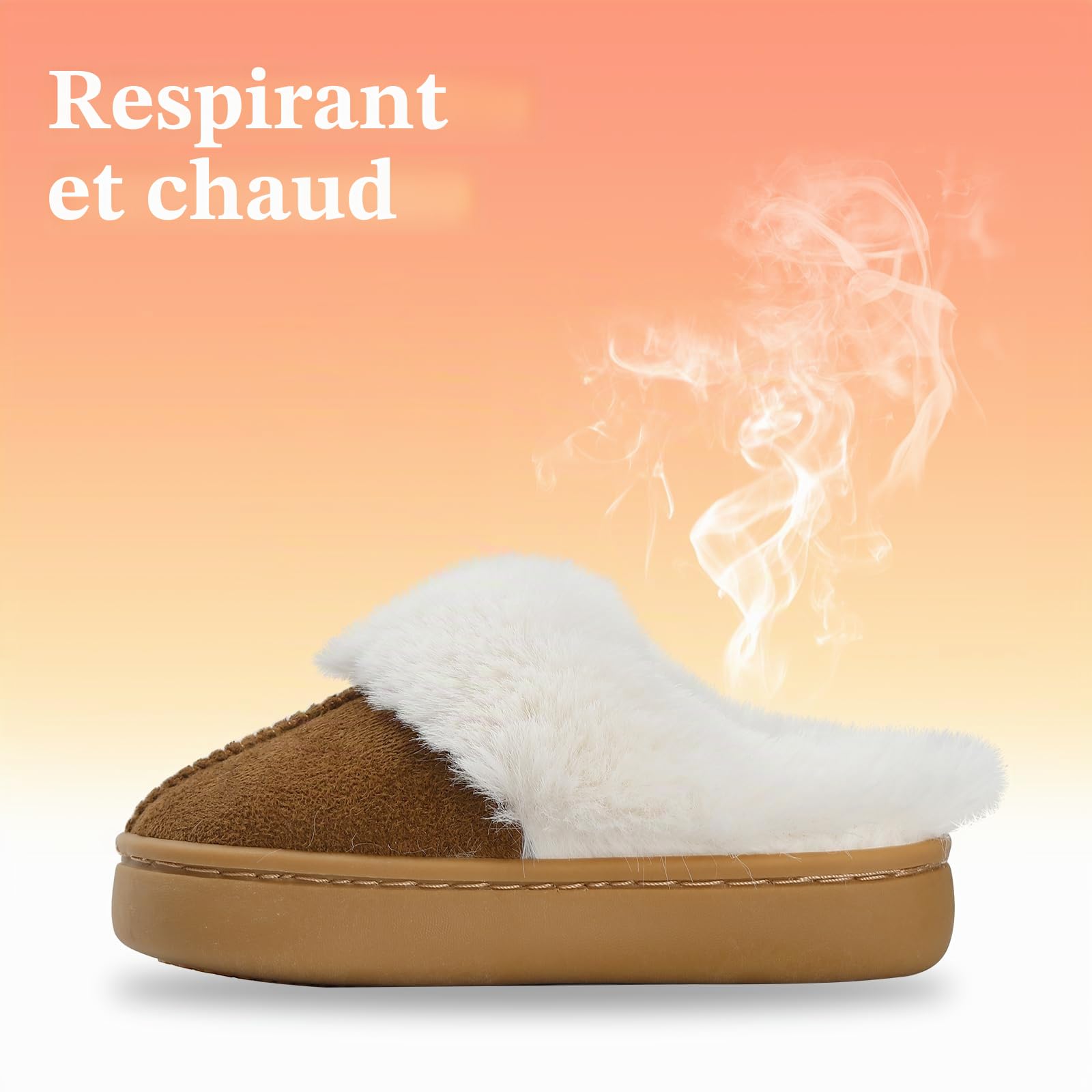 LACOFIA Chaussons Hiver Filles Garçons Pantoufle Peluche pour Enfant Chaussures Chaud de Maison Chausson Antidérapantes Super Doux