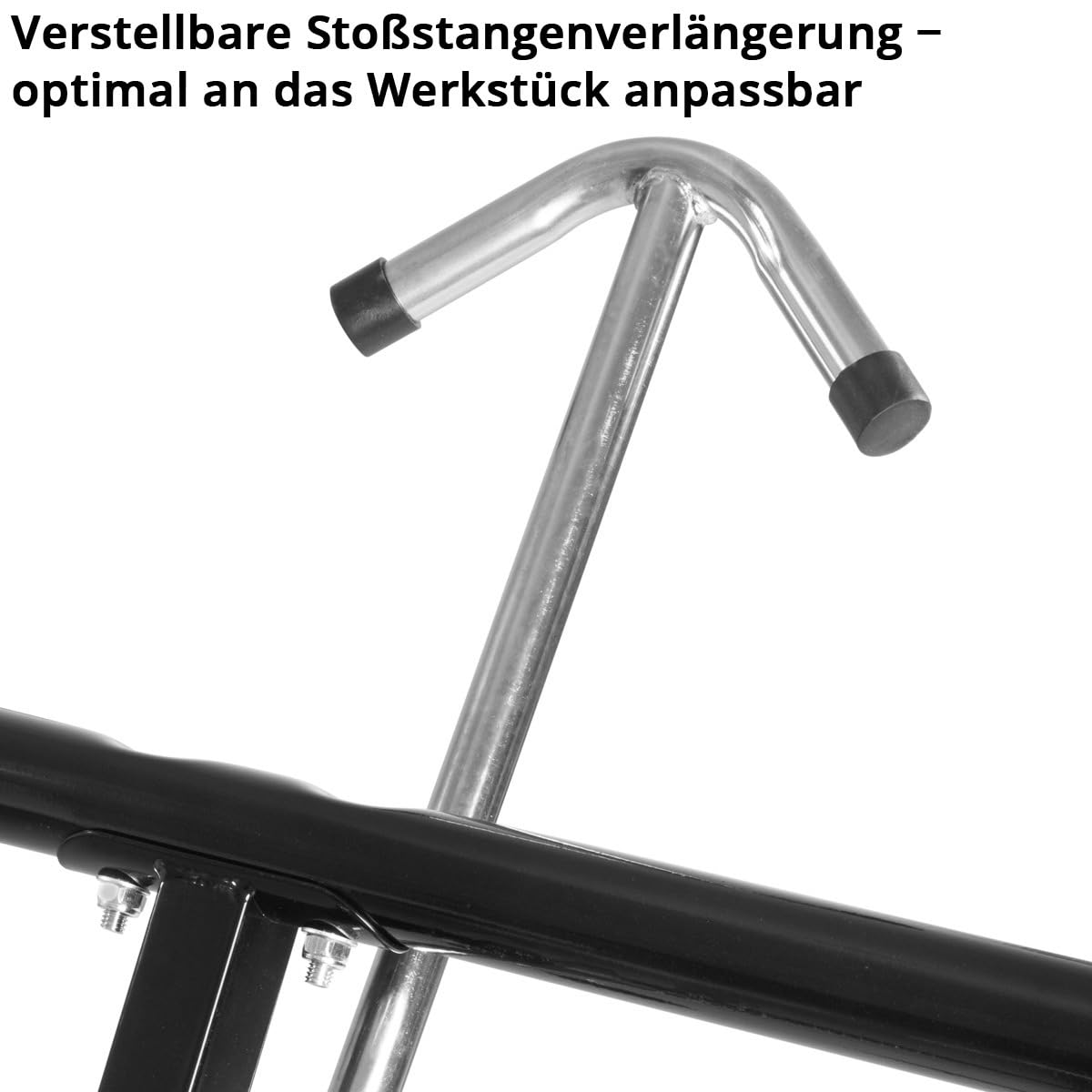 STAHLWERK Klappbarer Stoßstangenständer SKS-30 ST | Montageständer faltbar | stabiler Lackierständer aus Stahl | Arbeitsständer für Autoreparatur | Kfz-Werkstatt | bis zu 60 kg Tragkraft