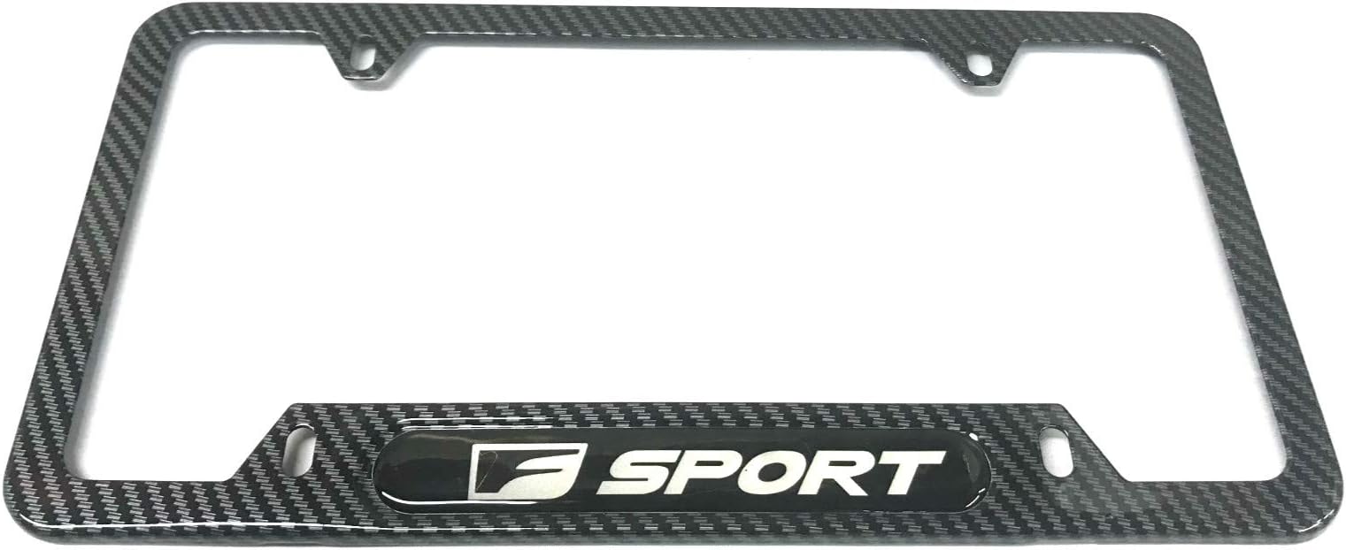 Warehouse Apps Fits for Lexus License Plate Frame 2pcs