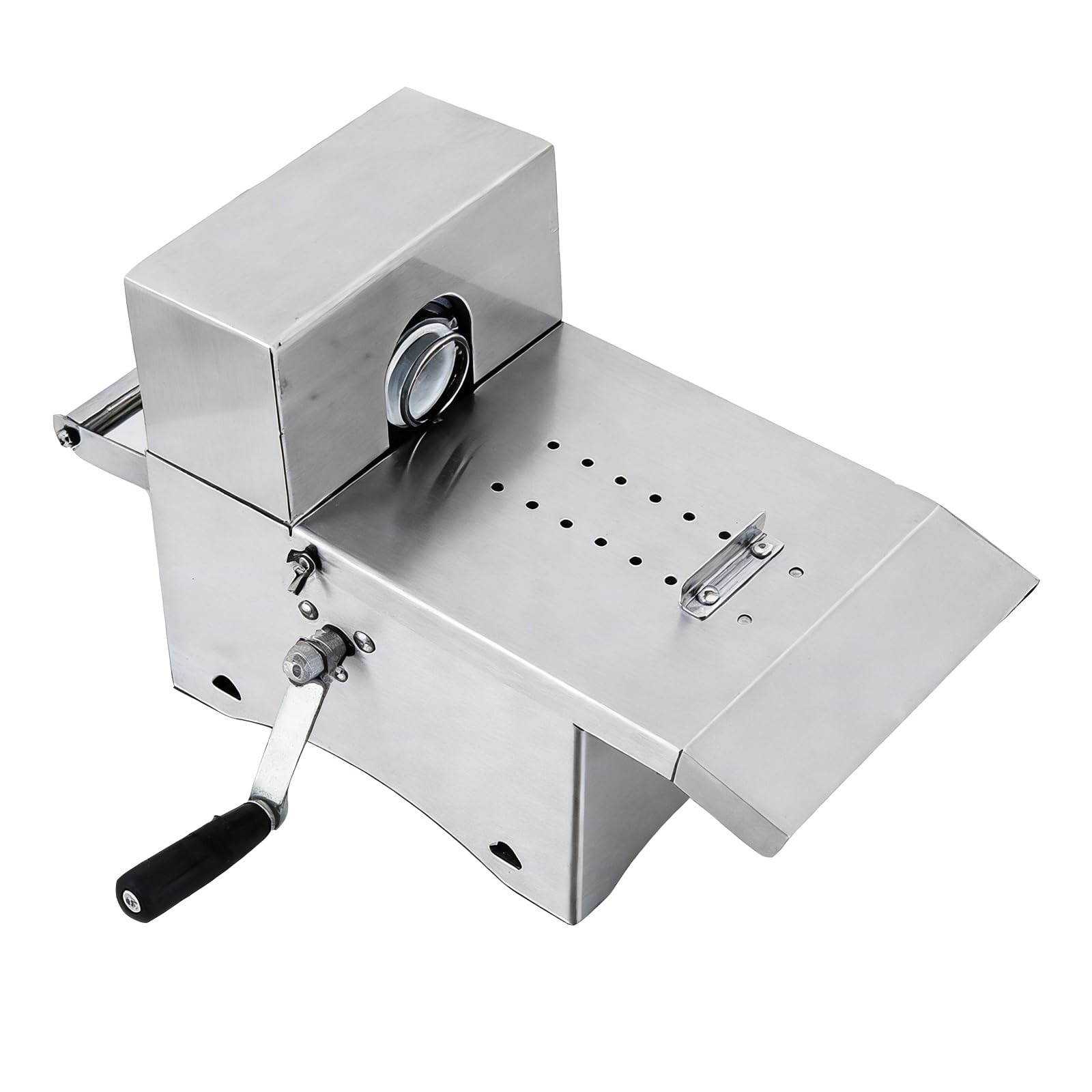 YXZQLOZ Automatic Sausage Tying Machine 304 Stainless Steel Linker for Food Factories & Restaurants, Efficient Electric Sausage Knotting Device for Links (B)