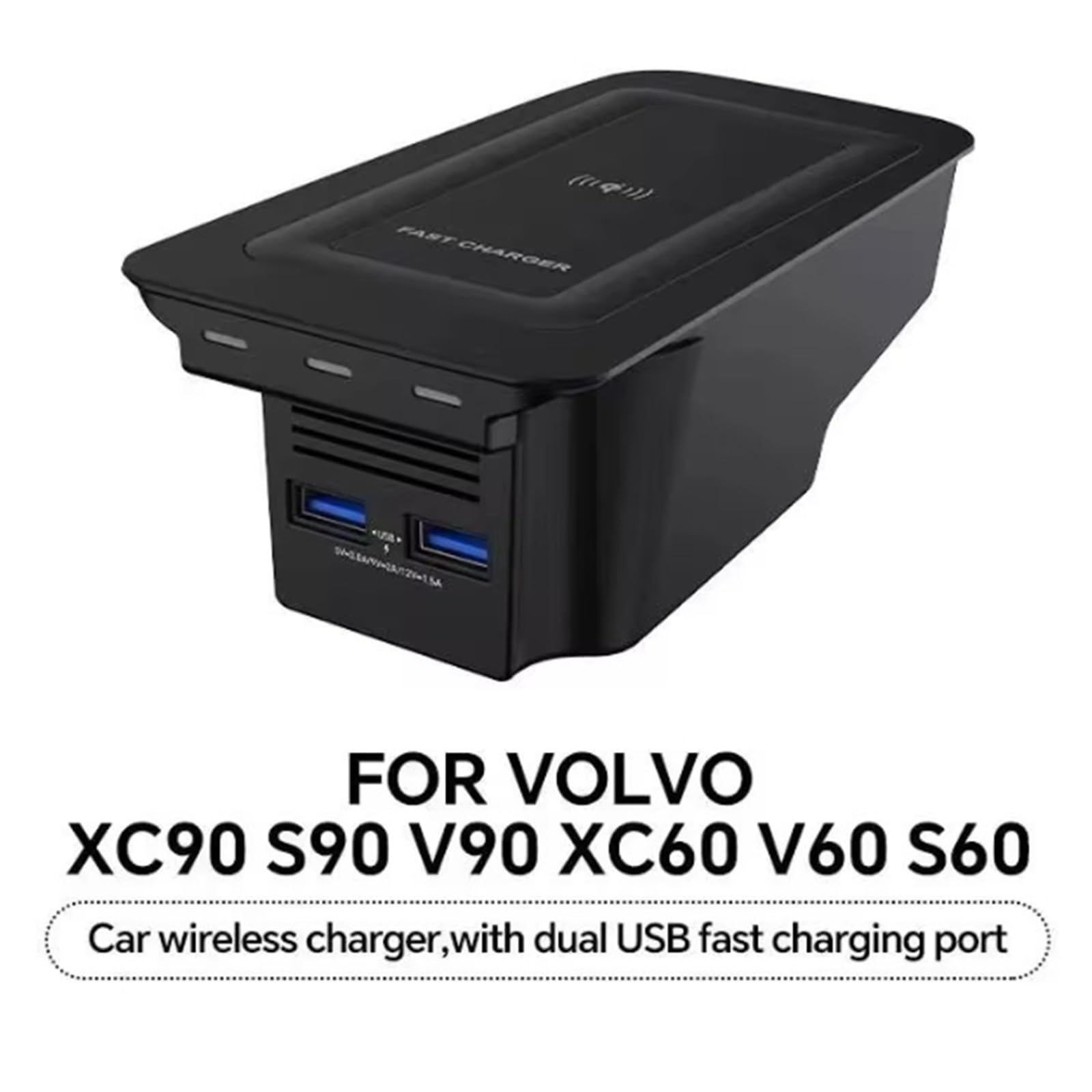Bezprzewodowa ładowarka samochodowa, dla VOLVO, dla Xc90 Xc60
