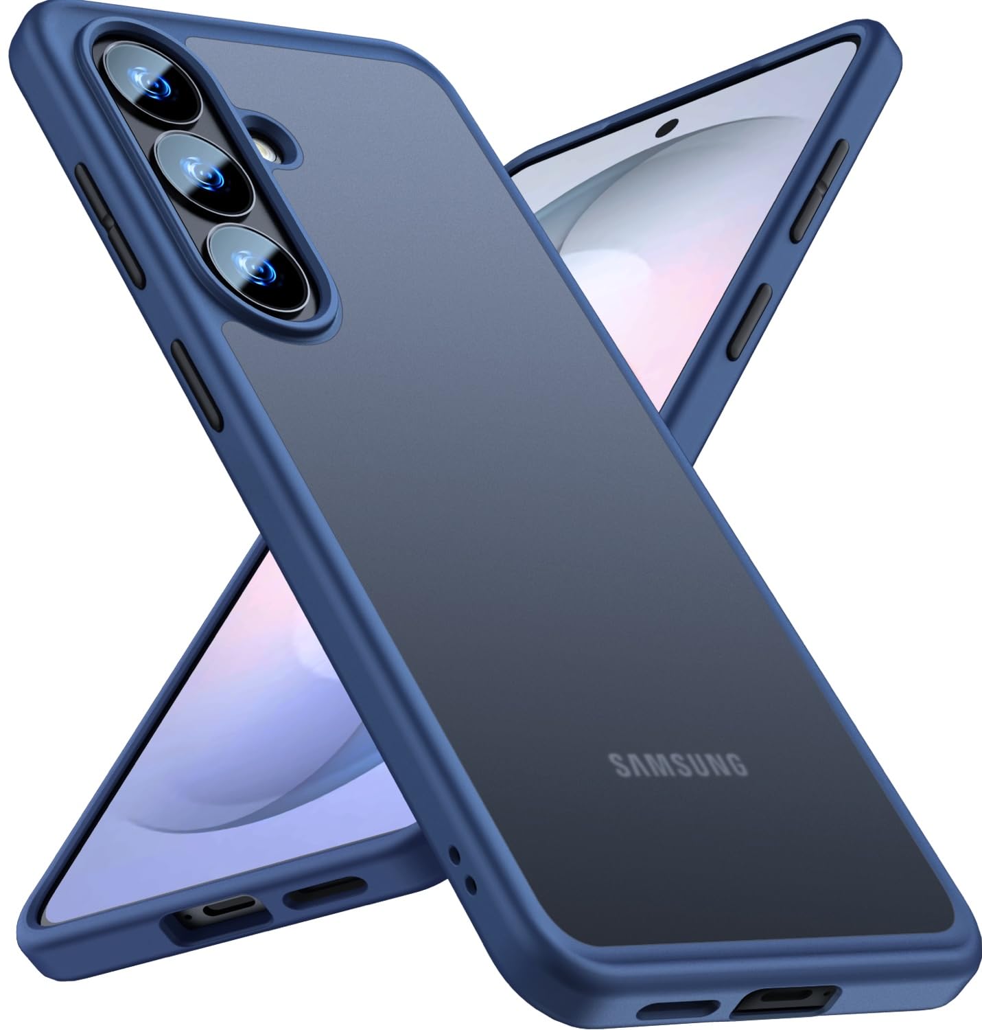 Premium Hülle für Samsung Galaxy S24 – Robust, stoßfest & stilvoll! Airbag-Technologie für Schutz auf Militärniveau. Kratzfest, griffig & sorgt für höchsten Komfort