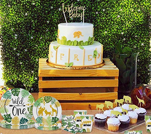 JeVenis Jungle Dieren Feestartikelen Jungle Feestborden Wild One Verjaardagsfeestartikelen Wild One Party Favors Wild… - Image 5