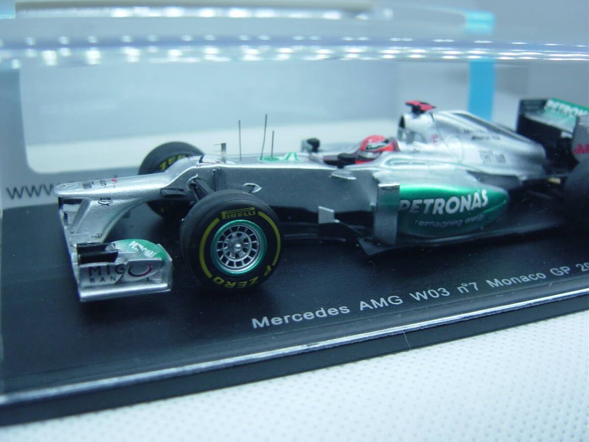 Amazon | spark 1/43 Mercedes AMG W03 Monaco GP 2012#7 Michael