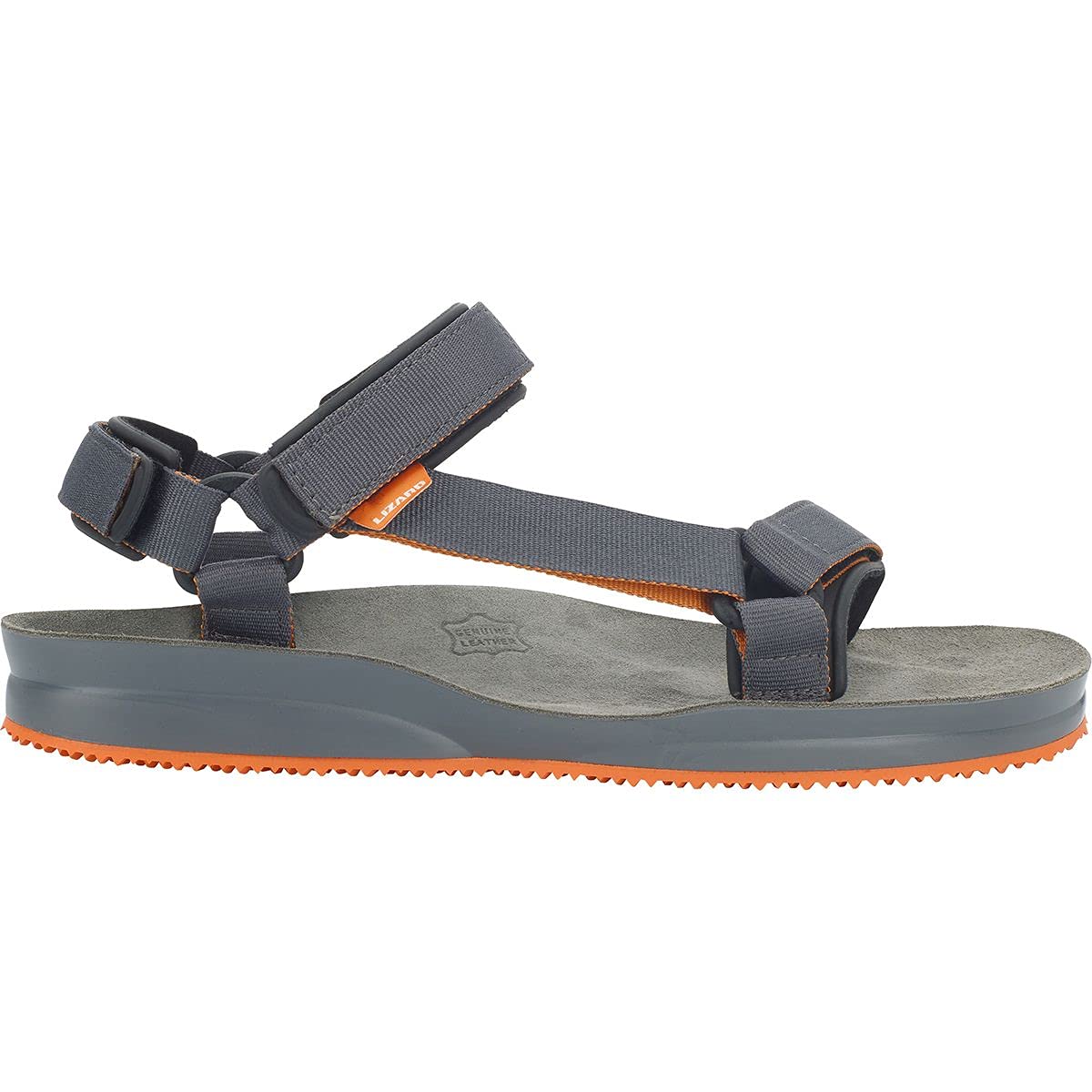 Lizard Sandały dziecięce Sandalia Super Hike dla dzieci odzież sportowa dla dorosłych, Plain Slate Grey, 36 EU