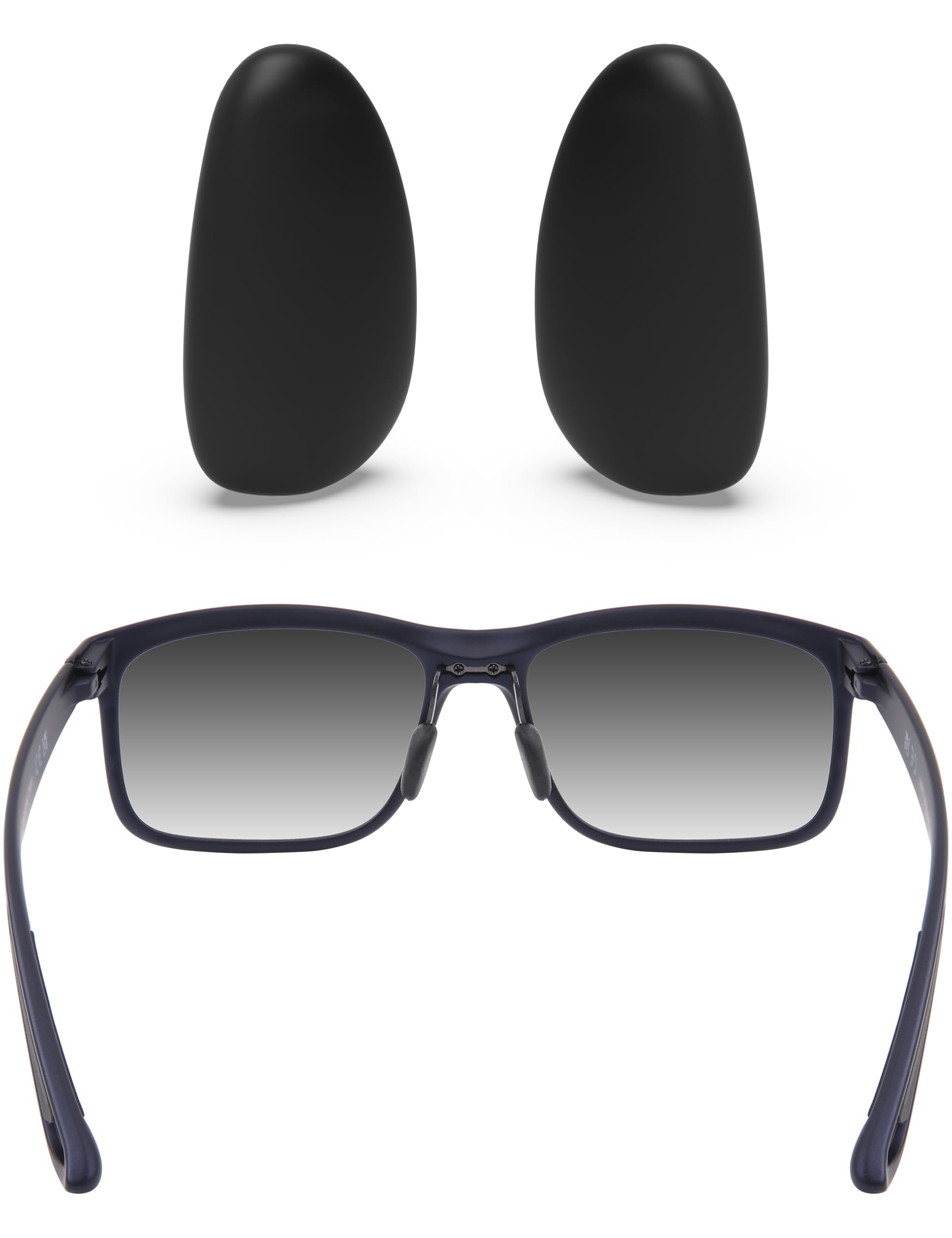 ToughAsNailsBlack Replacement Nose Pads Nosepieces for Maui Jim Red Sands MJ432 59mm Sunglasses