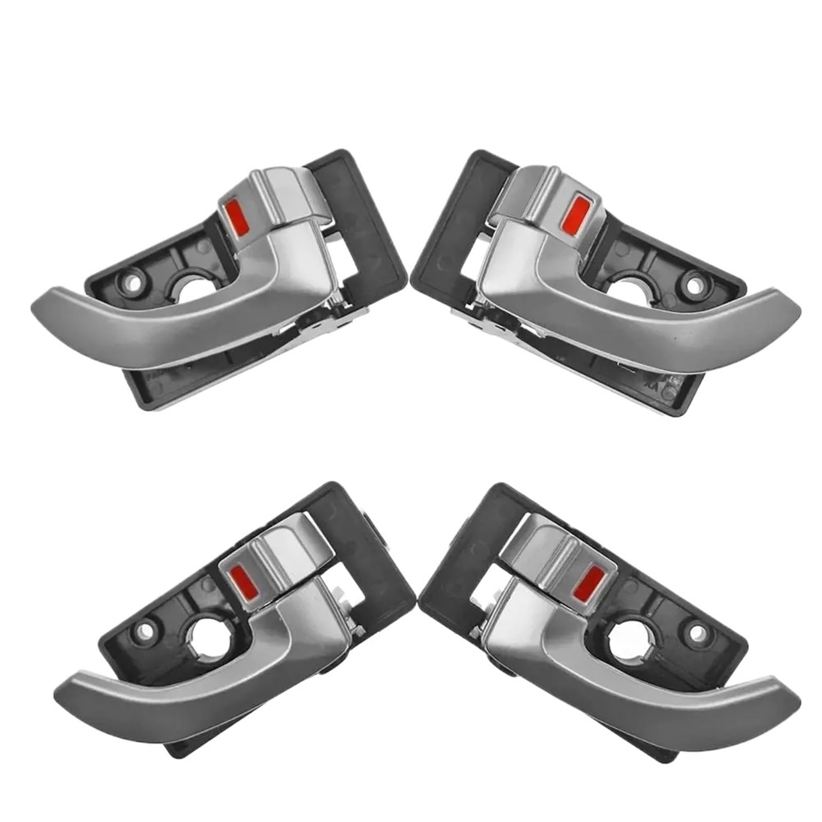 HUDFROA Car Interior Door Handle for Hyundai for Tucson 2005-2013 826102E000 826202E000 836102E000 836202E000 Interior Inside Door Handle Front Rear Left Right(Rear Left)