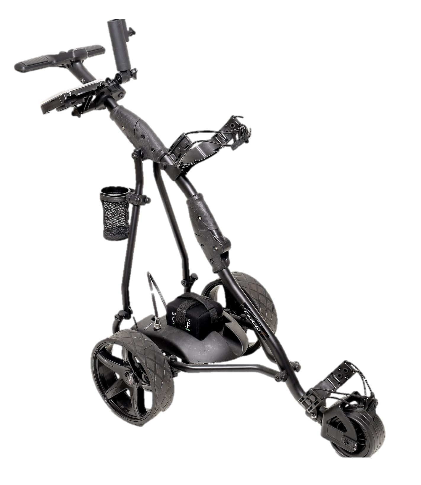 Caddyone 410 Lithium Elektro Golftrolley Schwarz