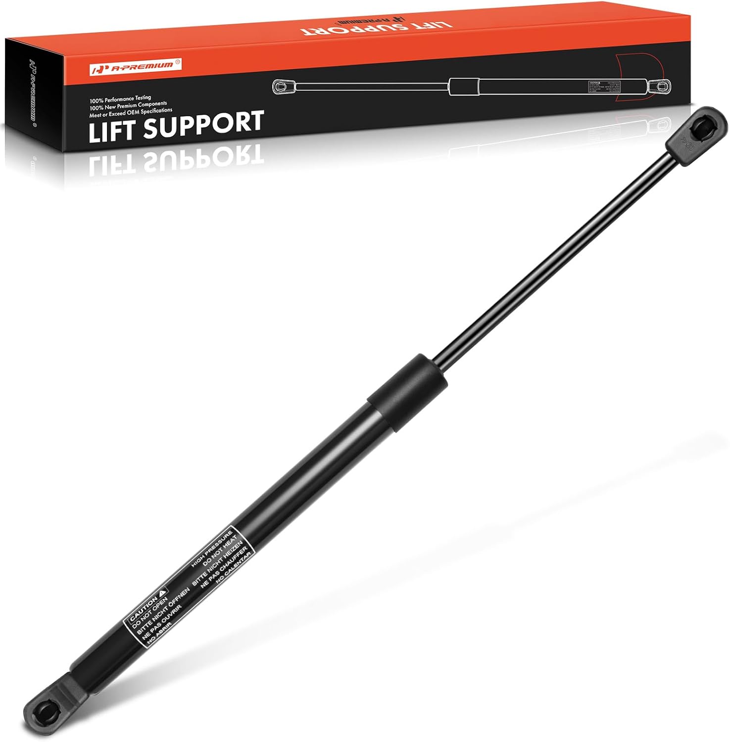 A-Premium Front Hood Lift Supports Shock Struts Compatible with Cadillac Models -CTS 2011-2015 Coupe, CTS 2008-2015 Sedan, CTS 2010-2014 Wagon - Replace# 15938028