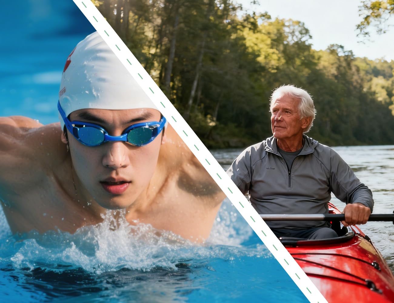 Pinza Nasal de Silicona para Natación, Ajustable para Niños y Adultos