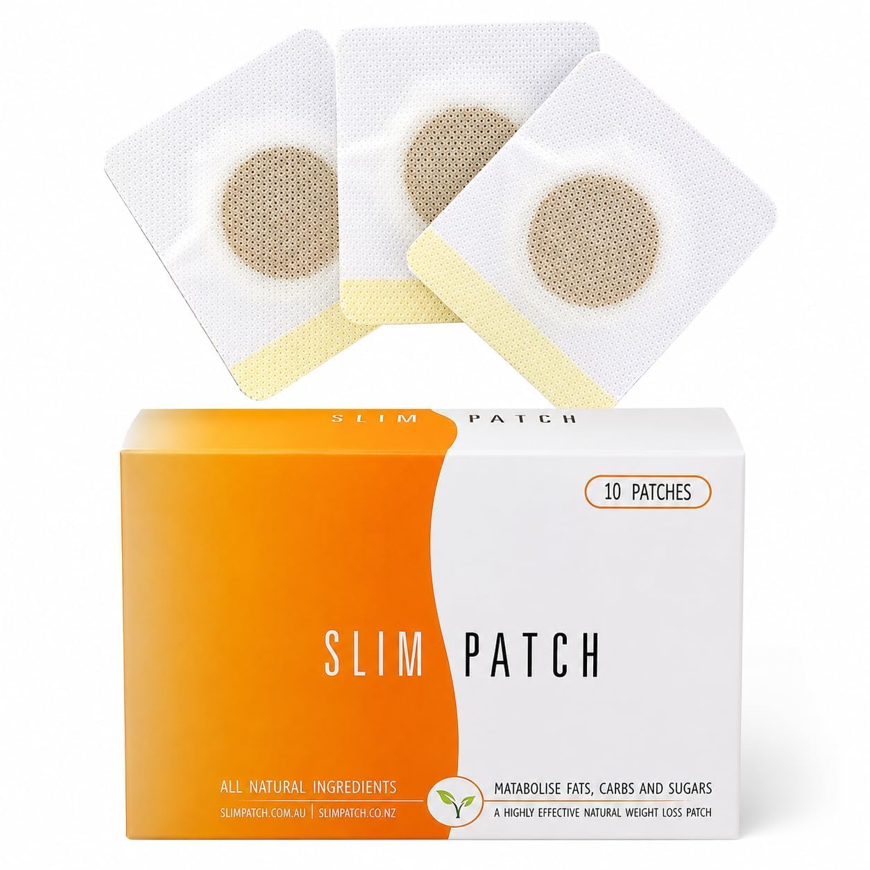 Body Shaping Slim Patch with Measuring Tape, Adhesive Body Contour Patch for Abdomen, Waist, Arms & Thighs, Comfortable Disposable Skin Patchh for Men & Women, Pack of 10-image-35