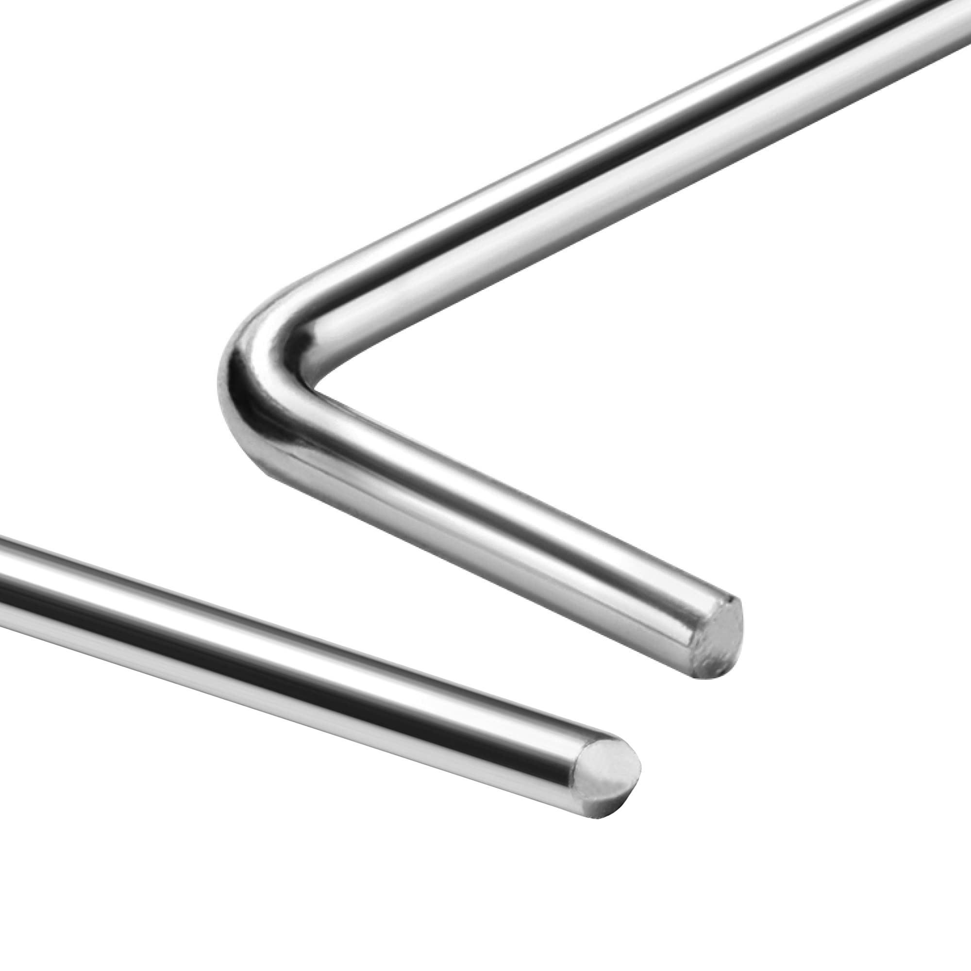 COM-FOUR® 12x sledzie do namiotu wykonane ze stali, dlugie i wytrzymale | idealne na normalne i twarde podloze - Ø 4 mm