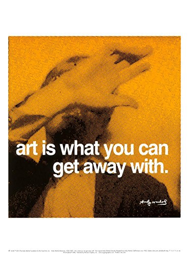 Art Art Poster Print by Andy Warhol, 11x14