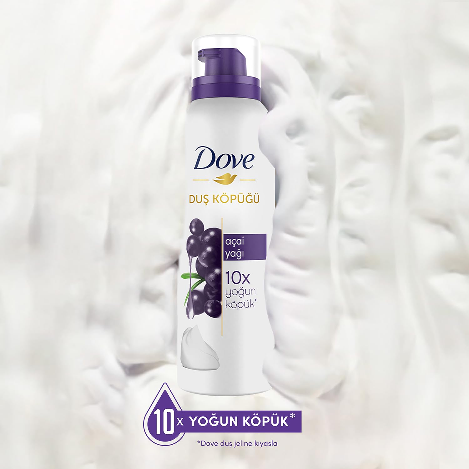 Dove Duş Köpüğü Açai Yağı Yoğun Köpük 200 ml
