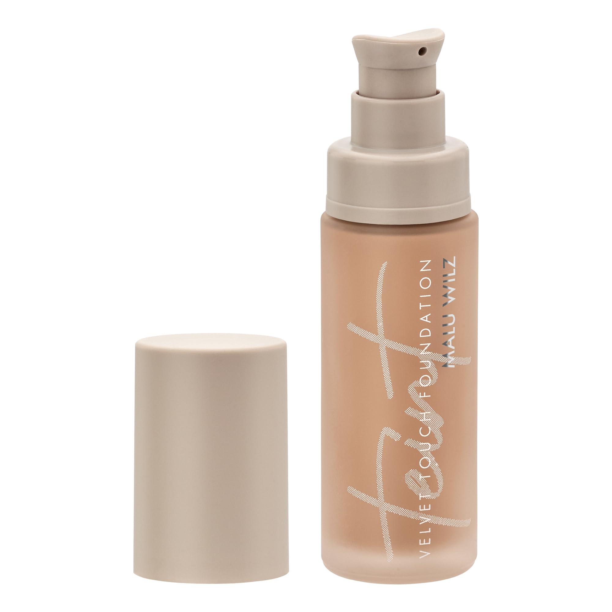 Malu Wilz Velvet Touch Foundation Very Deep Honey 30ml I Skincare Creme Make up für makellosen Teint I Kaschiert Unebenheiten, Augenringe, Fältchen