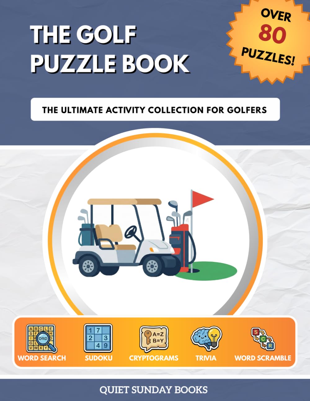 The Golf Puzzle Book: The Ultimate Activity Collection for Golfers