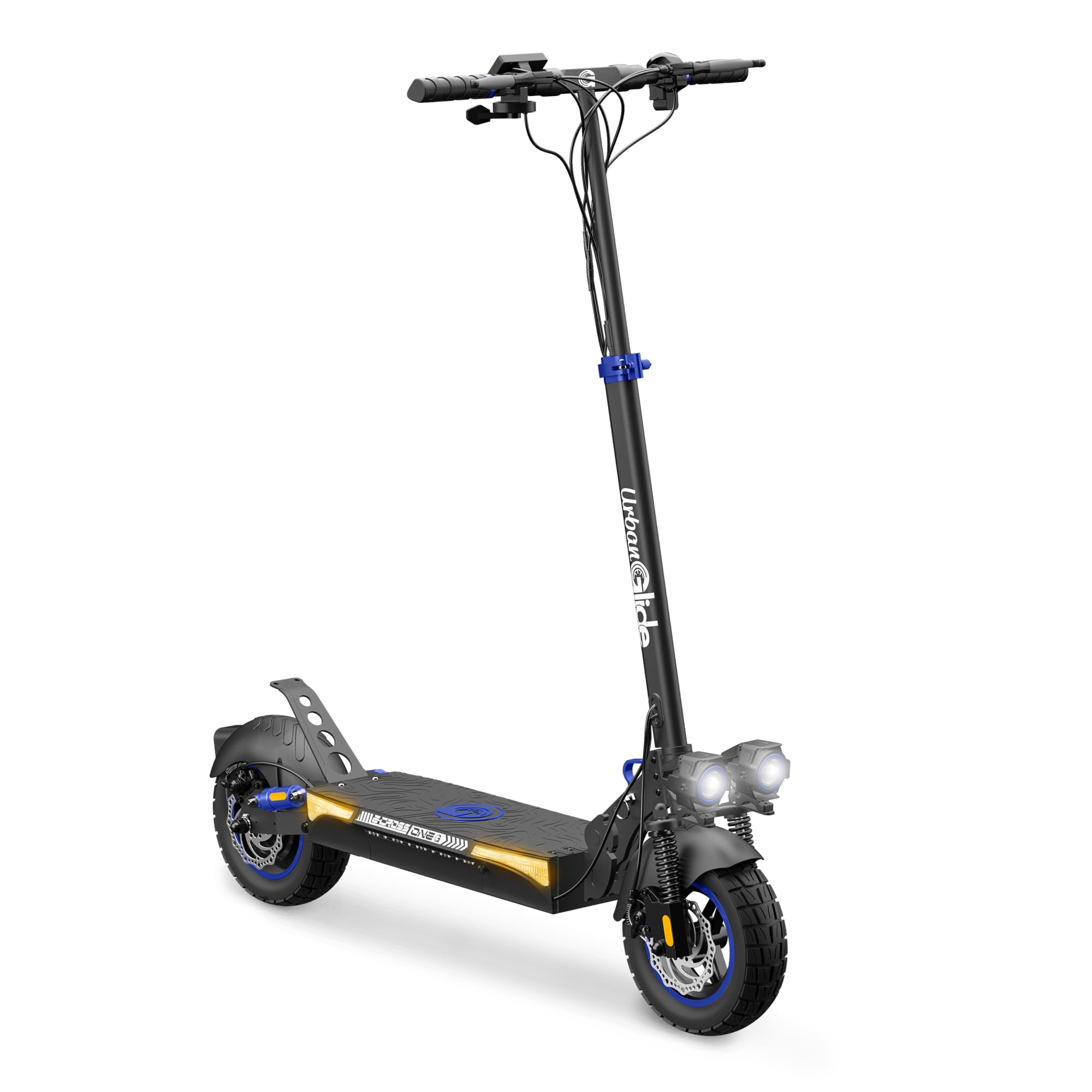 Trottinette Électrique Adulte UrbanGlide ECROSS – Moteur 1300W - Autonomie Jusqu'a 60 km - Pneu Tubeless 10" - Batterie 54V/​13Ah - Poids 23Kg