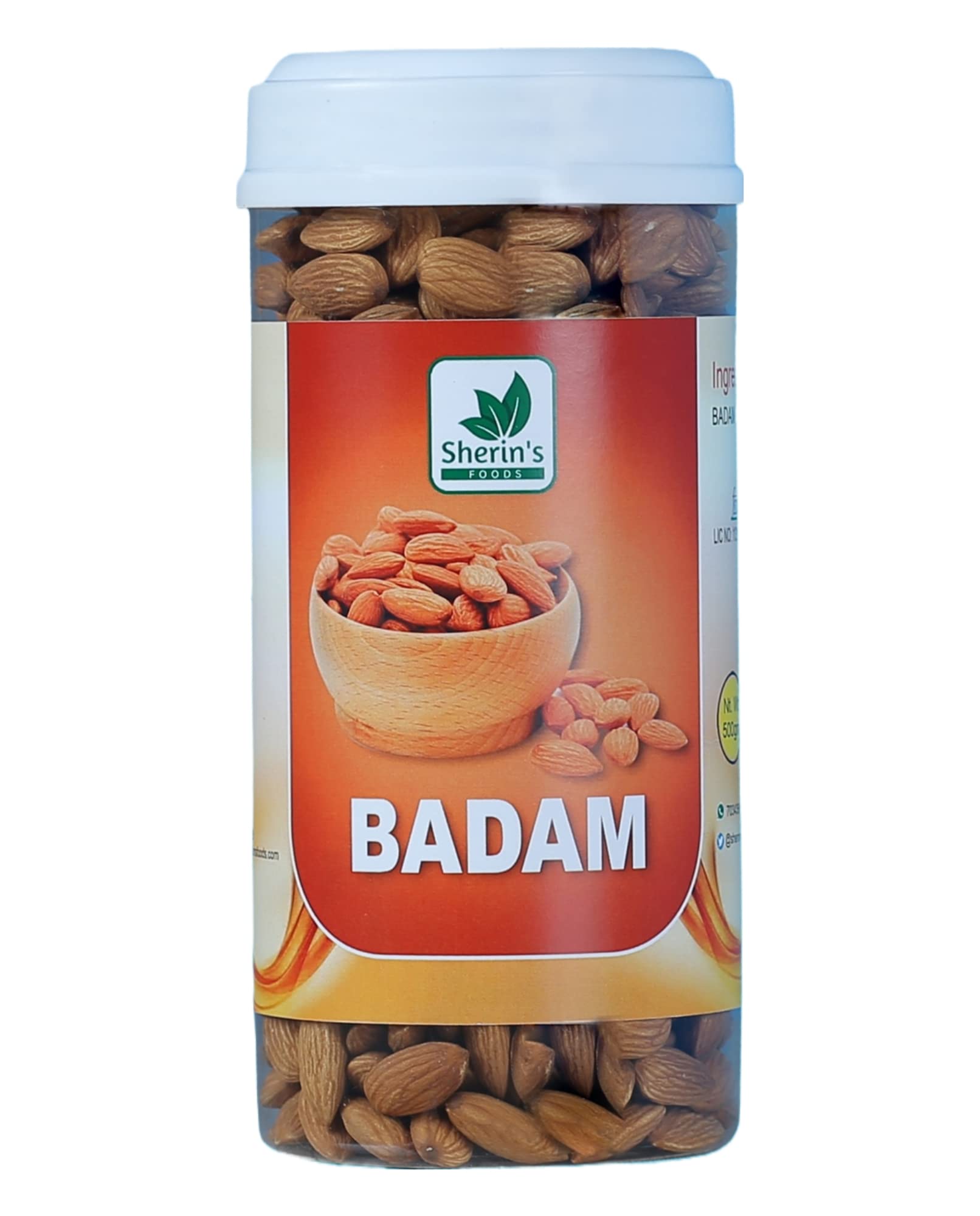 ALMONDS|THE POWER HOUSE OF HEALTH|PACK OFF 500gm