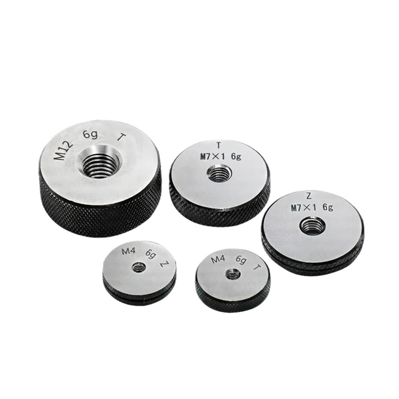 Feinzahn-Gewinde-Ringlehre 2A UNF 1/2-13 9/16 5/8 3/4 1 Set GO NOGO(1i2-13unc-2a T Z)