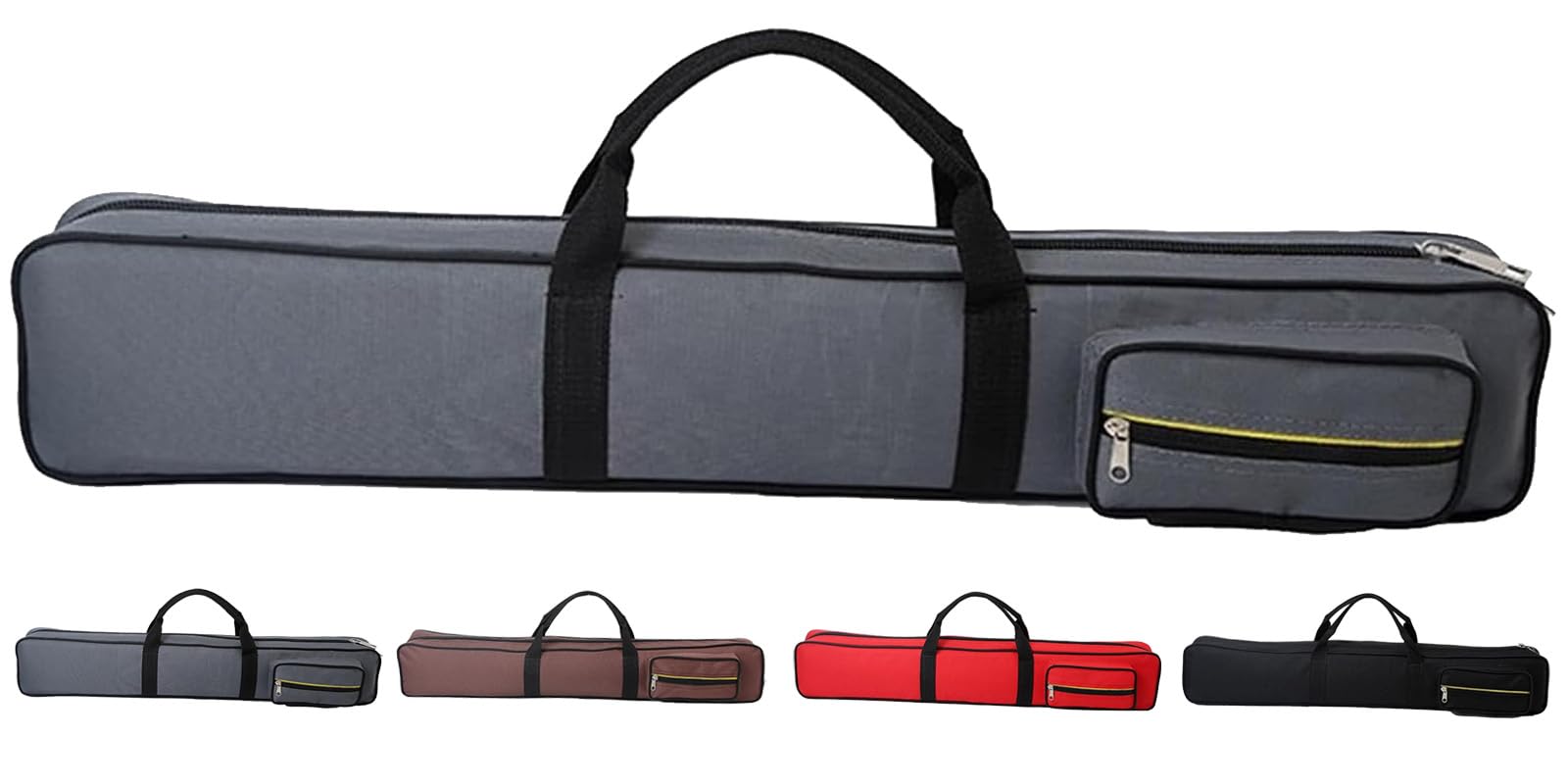 Funda para palos de billar, bolsa portátil de tela Oxford resistente para 3 barajas y 4 barras