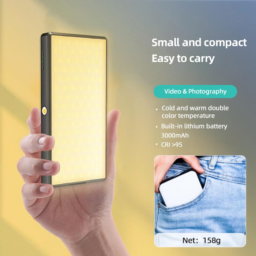 LED撮影ライト ポケットライト 新品未使用 Amazon | 12WポケットLEDライトミニビデオランプ写真撮影用