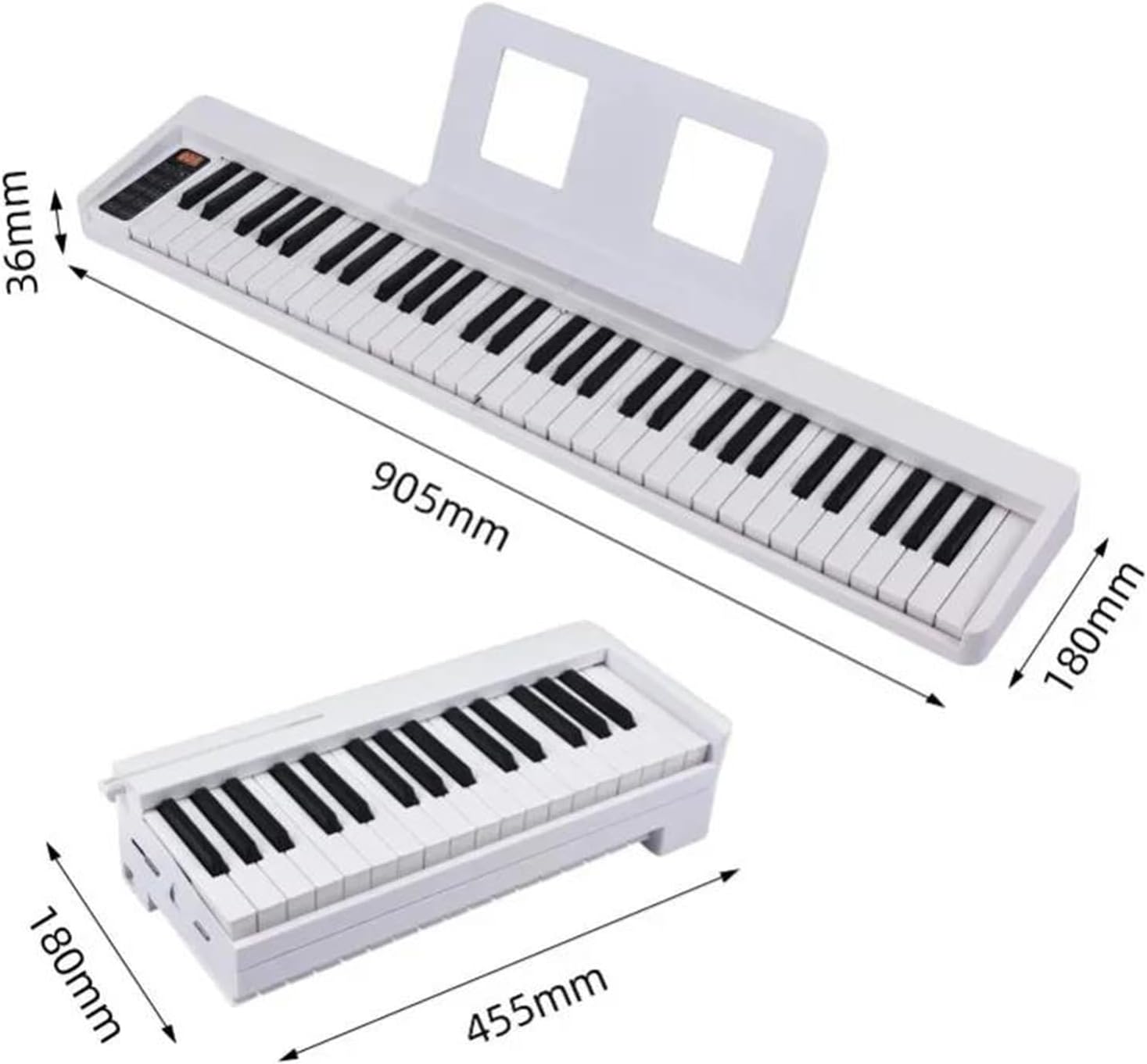 折りたたみ式61鍵電子オルガン 折りたたみ式61鍵電子オルガン
