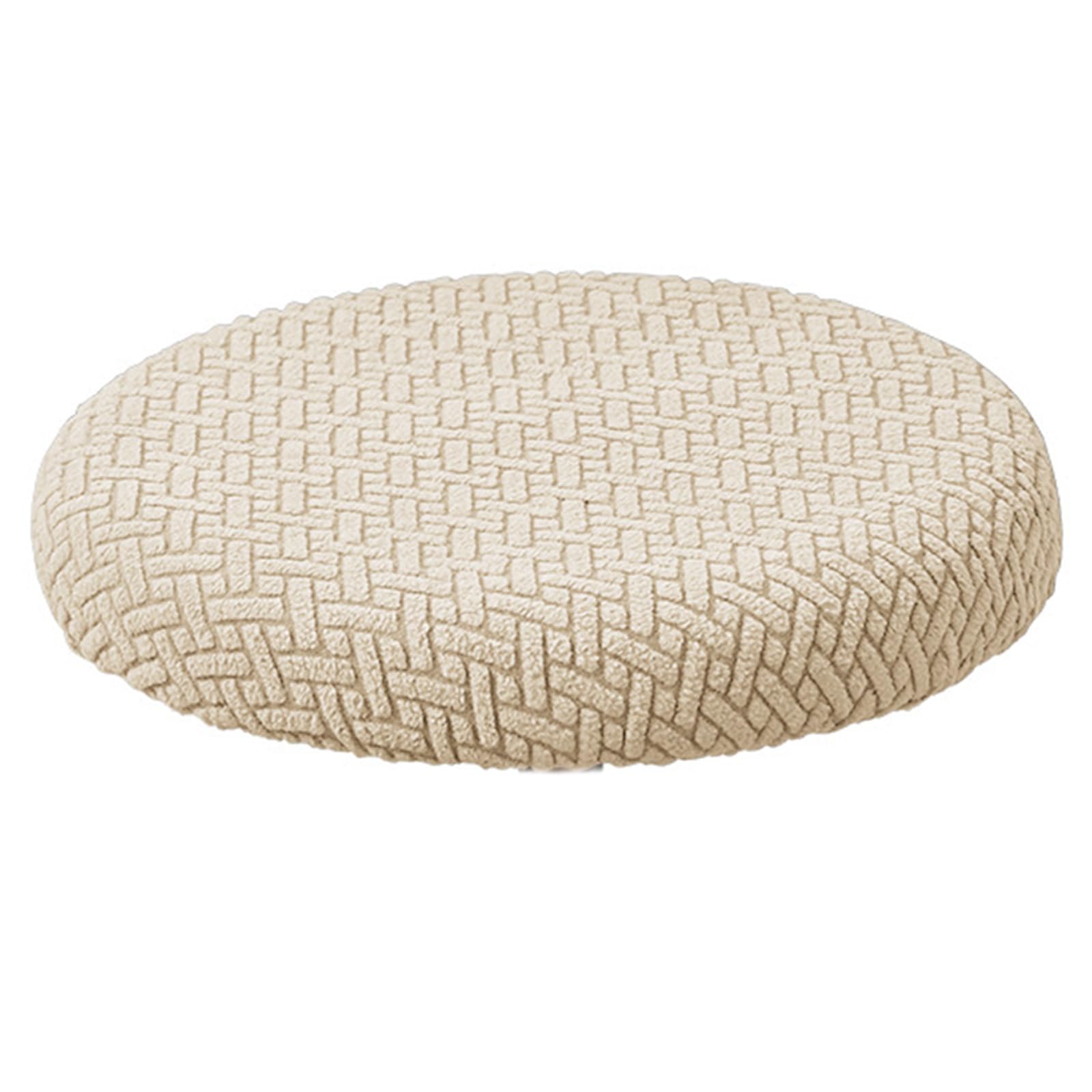 GTYLF Stretchable Chair Slipcovers for Rotating Stool Soft Protective Seat Covers Machine Washable Design Stool Covers Round Slipcovers