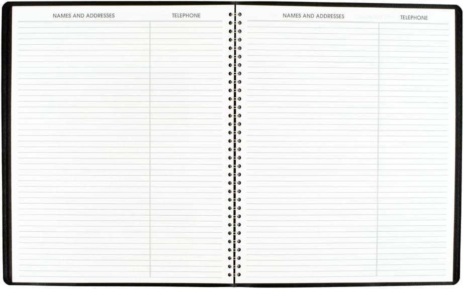 AT-A-GLANCE Monthly Planner 2015, Wirebound, Black, 8.88 x 11 Inch Page Size (70-260-05)