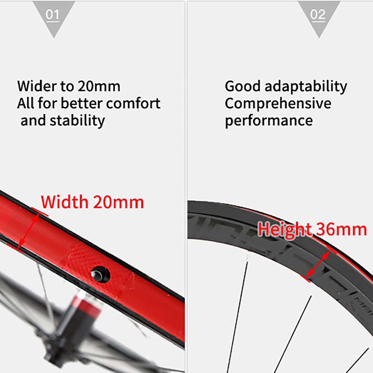 700C Juego De Ruedas para Bicicleta De Carretera Aleación De Aluminio Llanta Doble Pared Eje Pasante Bujes Freno De Disco 8-12 Velocidad 24H Ruedas Delanteras Y Traseras