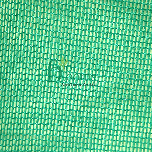Image of Bio Blooms Gardening Shade Net 90% UV Treated | Full Green Thick HDPE Agro Shadenet for Agriculture Greenhouse Garden Balcony Terrace Car Parking | Long Life | 3x10 Meters