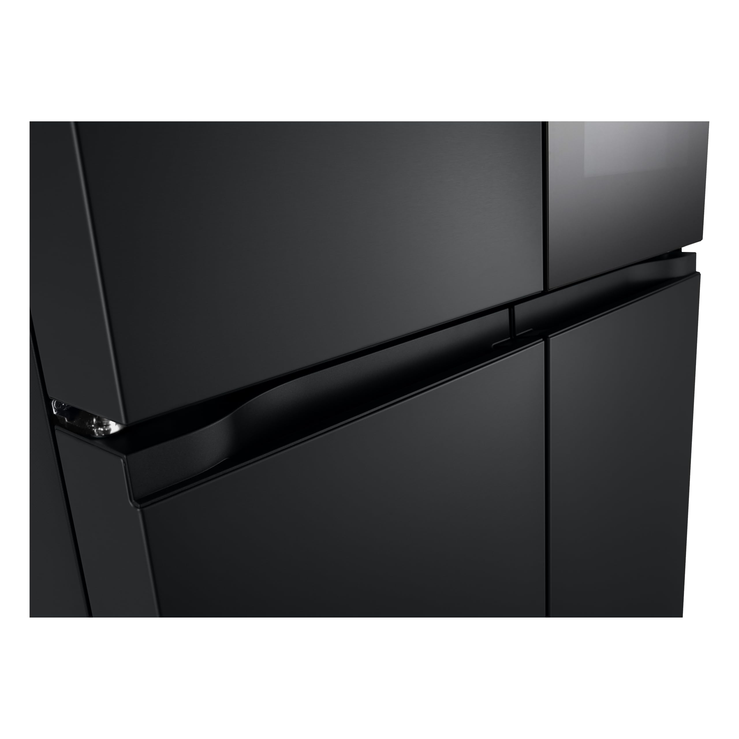 LG GMV860EPDE Frigorifero Slim Multidoor InstaView, Classe E, 530L, Wi-Fi, Linear Cooling, Total No Frost, Controllo da Remoto, Smart Diagnosis, Larghezza 835mm, Nero Opaco