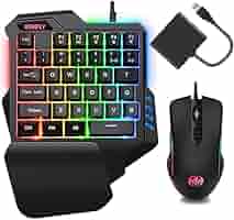 片手キーボードマウス プロ愛用 Amazon | 片手キーボードマウス 2点 セット ゲーミング
