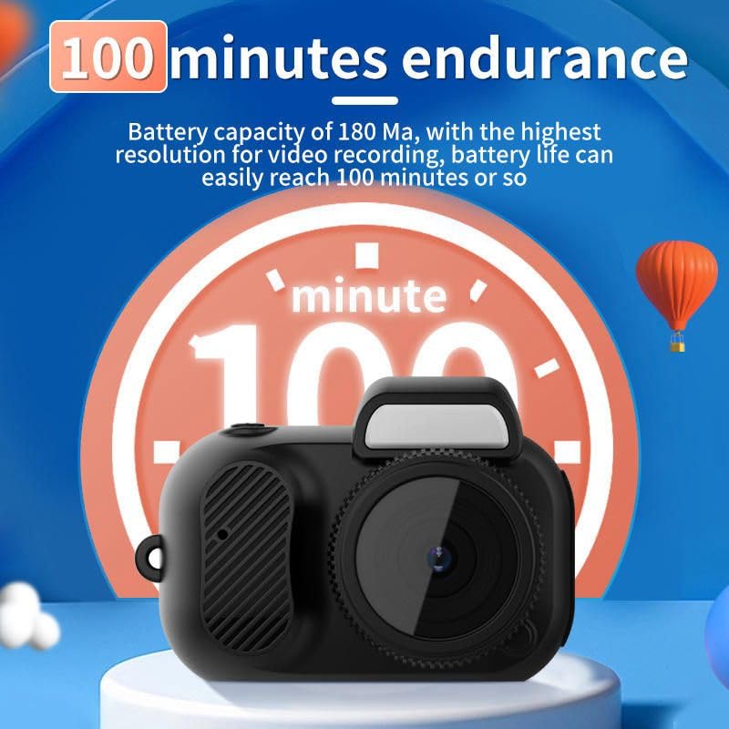 Image of smars Micro Video Camera 1080P | Mini Thumb Camera Camcorder Keychain with 2MP Micro Mini DV DVR | 100 Minutes Battery Life | for Kids & Students