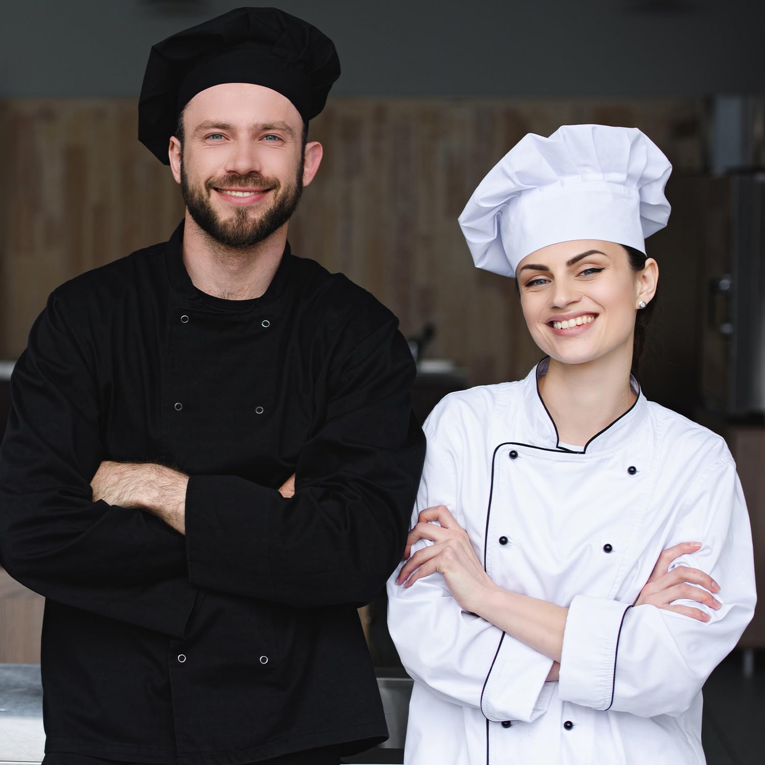 PALLTEX Nozomi LS Veste De Cuisine Unisexe pour Homme et Femme | Vêtement De Chef Professionnel | Uniforme À Manches Longues
