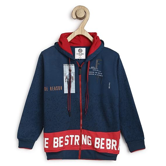 Alan Jones Clothing Printed Cotton Sweatshirt for Boys